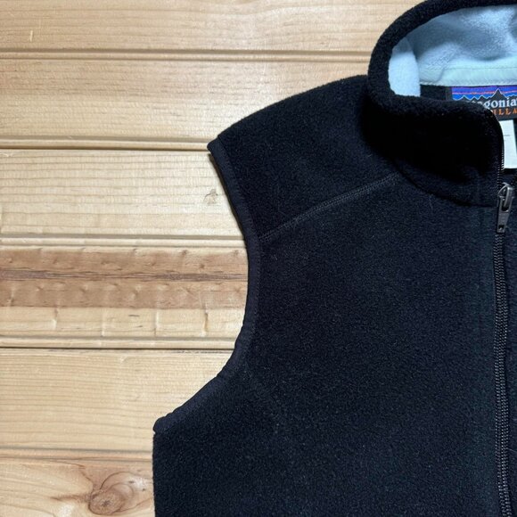 Patagonia Synchilla Zip Up Mock Neck Pockets Fleece Outdoor Vest Women's Size XS - Picture 2 of 11